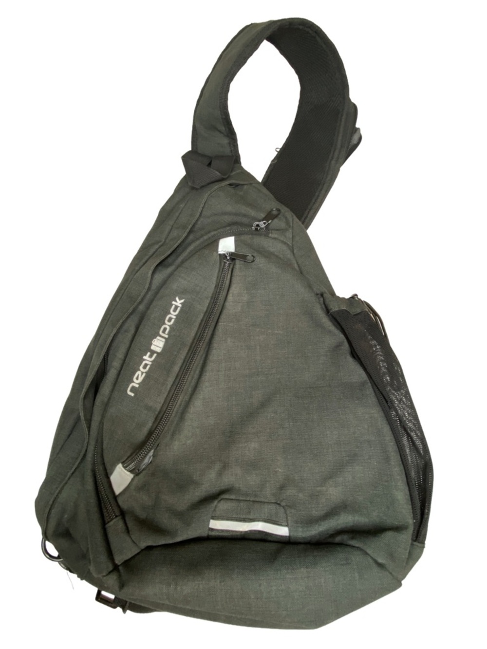 Neat Pack Sling Bag Crossbody Backpack Black Hiking Outdoor